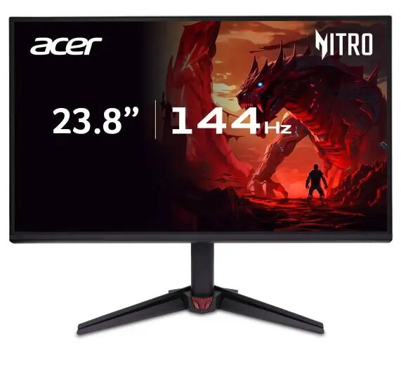 Monitor Gaming Acer Nitro VG0 VG240YP6bip / 23,8"/ Full HD IPS / 144Hz / 1ms / HDMI+DP - Zezë