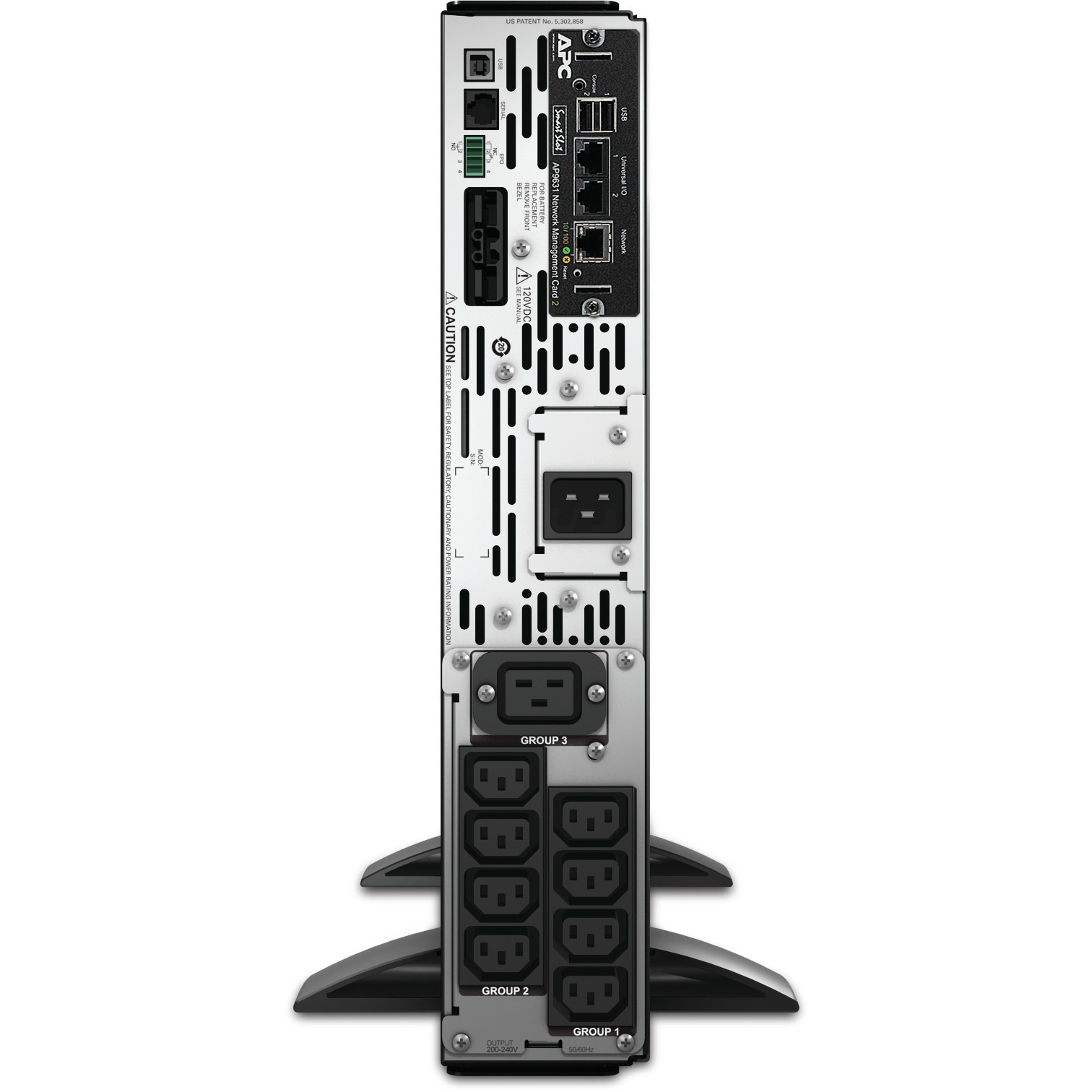 APC Smart-UPS X SMX3000RMHV2UNC – 3000VA / 2700W Rack/Tower 2U UPS, Line-Interactive, Pure Sine Wave, Network Card Included - Figura 5