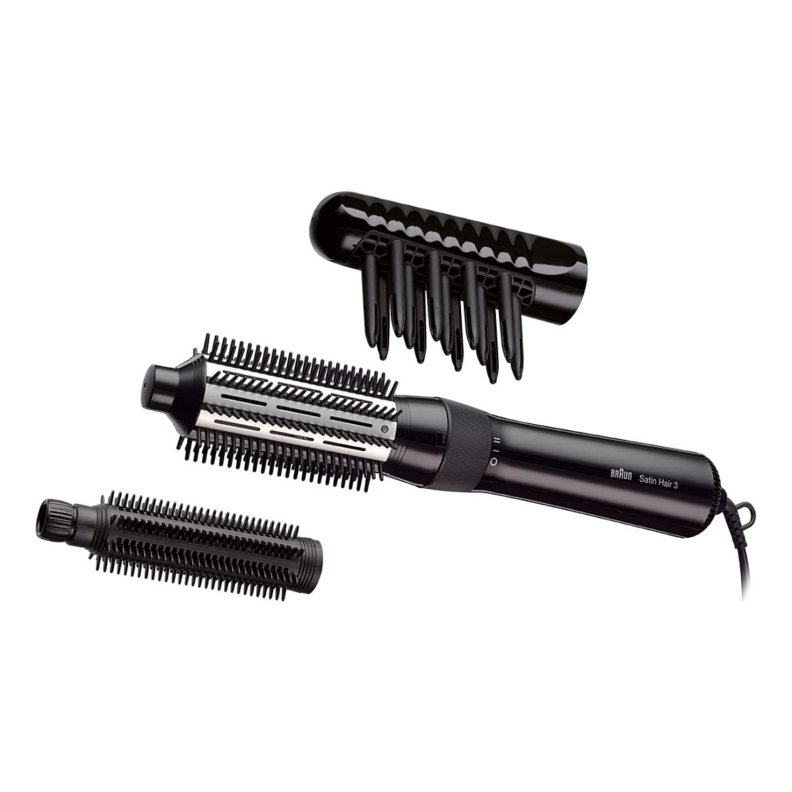 Stiulese e flokëve Braun Satin Hair 3 AS 330 - Zezë - Figura 2