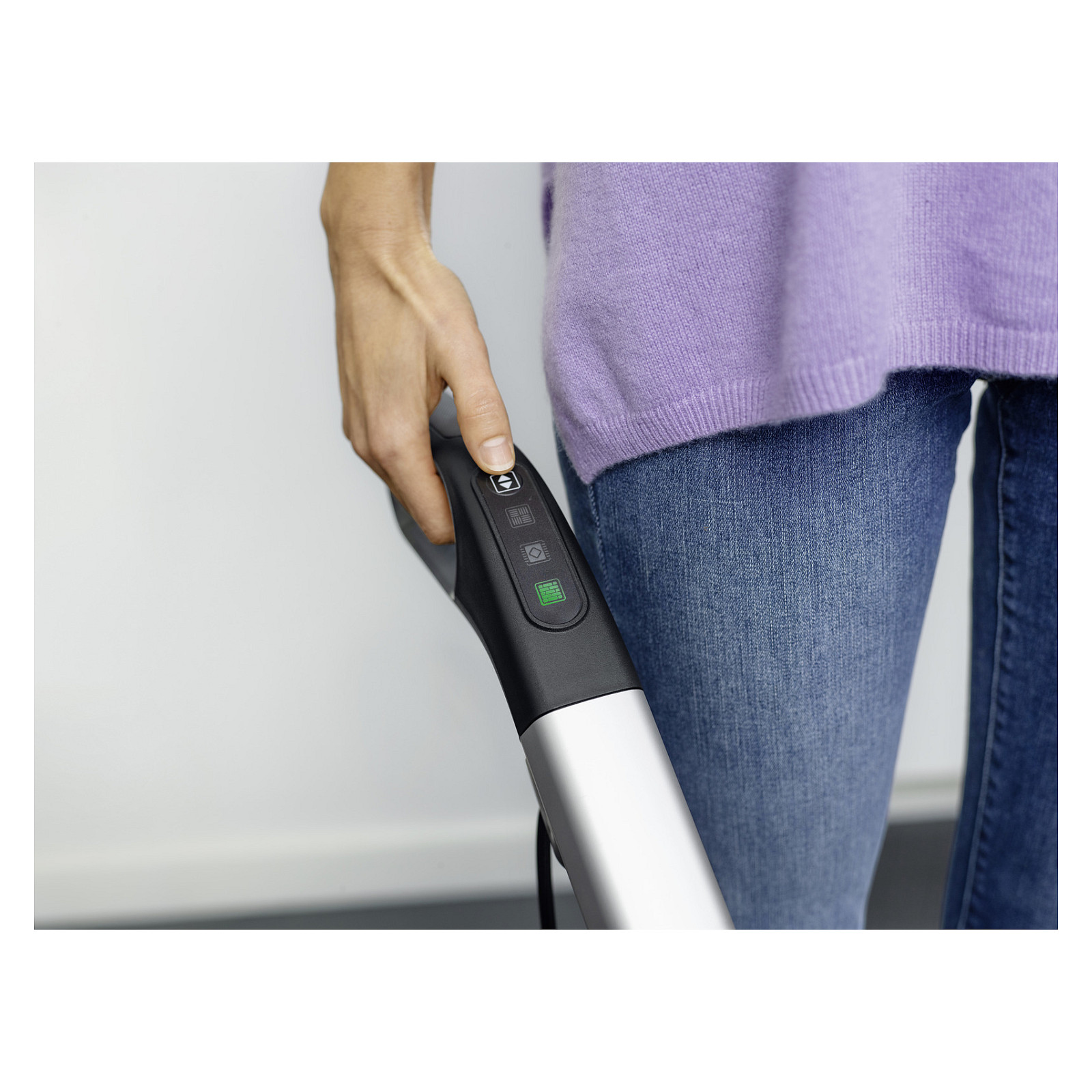 Mop me avull Kärcher SC 3 Upright Steam Mop 0.5L 1600W - Zezë / Bardhë - Figura 4