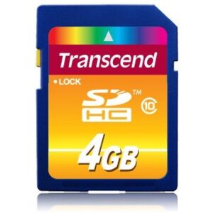 Kartë Memorie SD CARD 4GB Transcend Ultimate SDHC 10MB/s