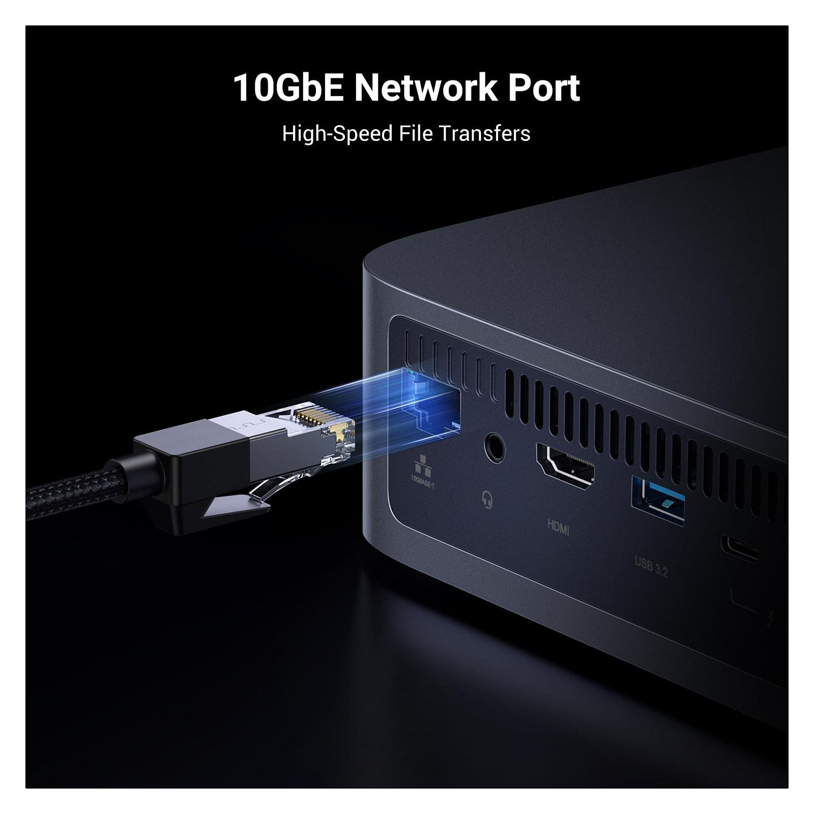 UGREEN NASync DXP480T Plus 4-Bay All-Flash NAS me Intel Core i5-1235U, 8GB DDR5, 10GbE dhe M.2 NVMe SSD - Figura 2