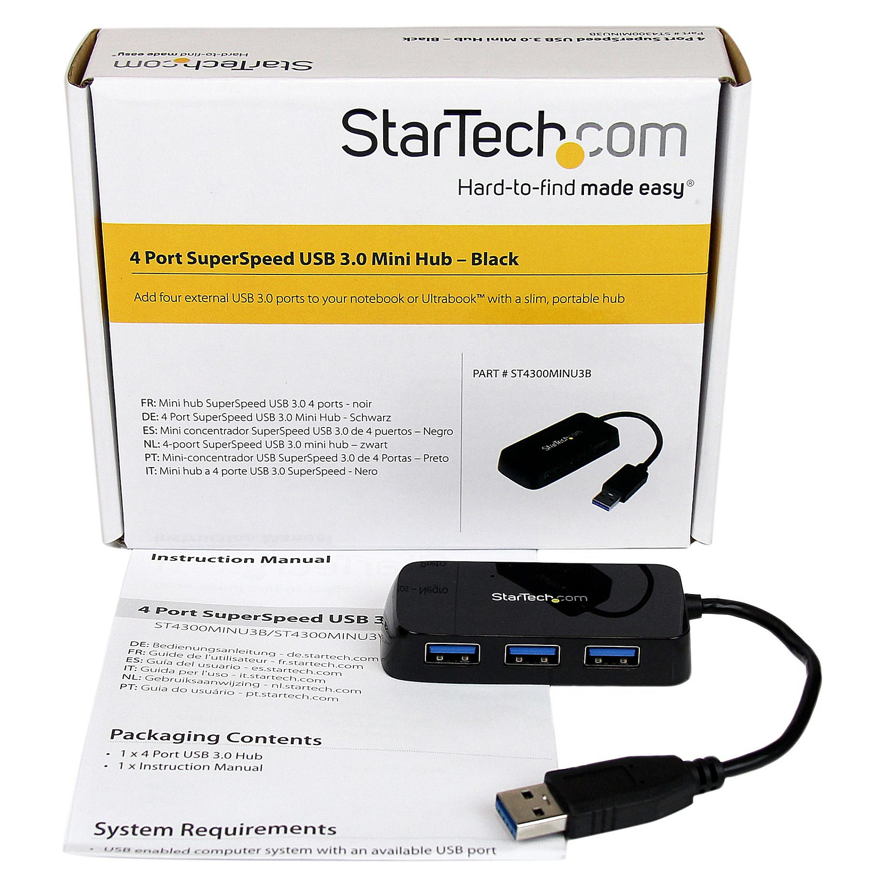 HUB StarTech USB 3.0 / 4-Port - Zezë - Figura 5