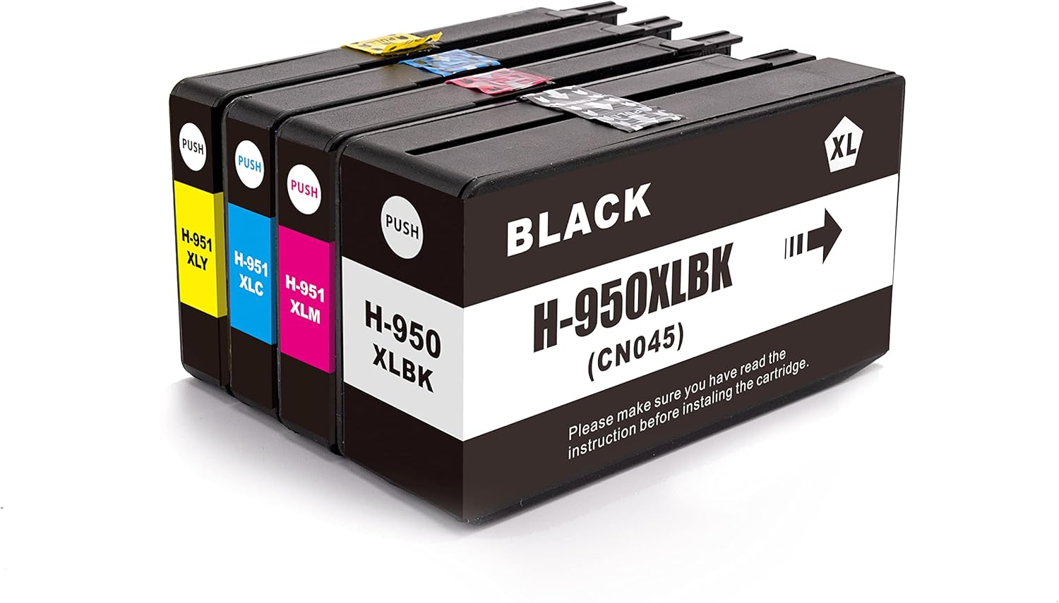 Set i Tonerave IM 951XL / Multipack BK/C/M/Y / CN045, CN046, CN047 dhe CN048A / Për HP OfficeJet Pro / I zi, Cyan, Magenta dhe I verdhë / Compatible - Figura 2