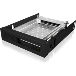 Aksesorë për disqe Hot-Swap Frame: 1× 2.5" SATA to 1× SATA host, trayless design, for 3.5" drive bay – ICY BOX