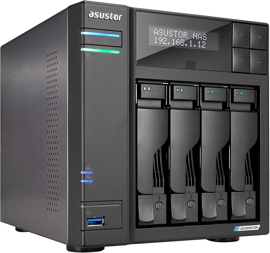 Asustor Lockerstor 4 Gen3 AS6804T 4-Bay