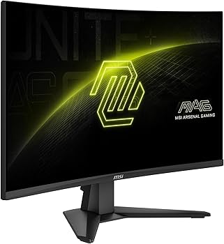 Monitor Gaming MSI MAG 276CFDE E20 / 27"/ Full HD Rapid VA / LCD / Curved / 200Hz / 0,5m / HDMI+DP - Zezë - Figura 2