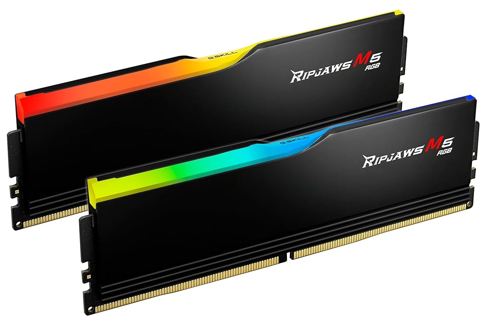 RAM Memorie DIMM 96GB DDR5‑5200 (2×48GB) Dual‑Kit /G.Skill Ripjaws M5/ Intel XMP/ F5‑5200J4040A48GX2‑RM5RK - Zezë