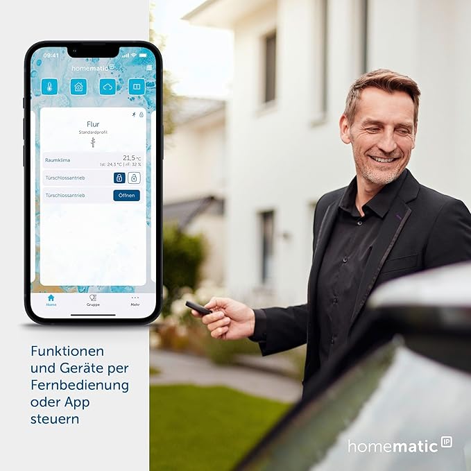 Homematic IP Schlüsselbundfernbedienung - 4 Tasten - Figura 4