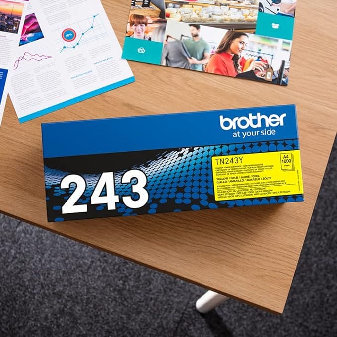 Cartridge Brother TN-243Y / I verdhë / Compatible - Figura 4