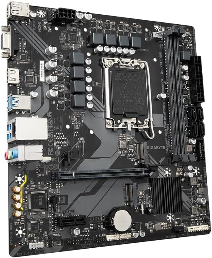 Motherboard Gigabyte B760M H / 1700 / Micro ATX / DDR4 - Figura 3