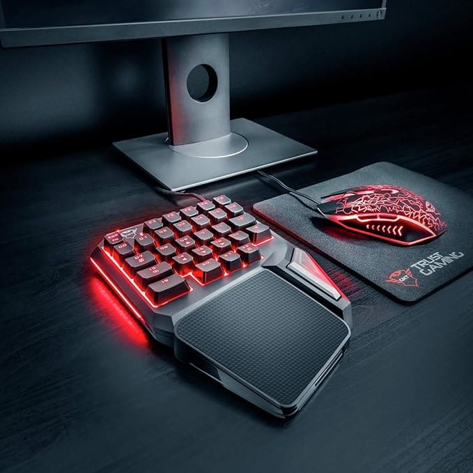 Tastierë Gaming Trust GXT 888 Assa / Mekanike / RGB / Me kabëll 1.8m / Anti-Ghosting / 438 x 150 x 35 mm / E zezë - Figura 4