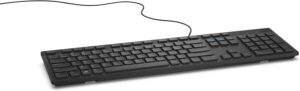 Tastierë DELL Multimedia KB216 / US International (QWERTY) / RTL Box / E zezë