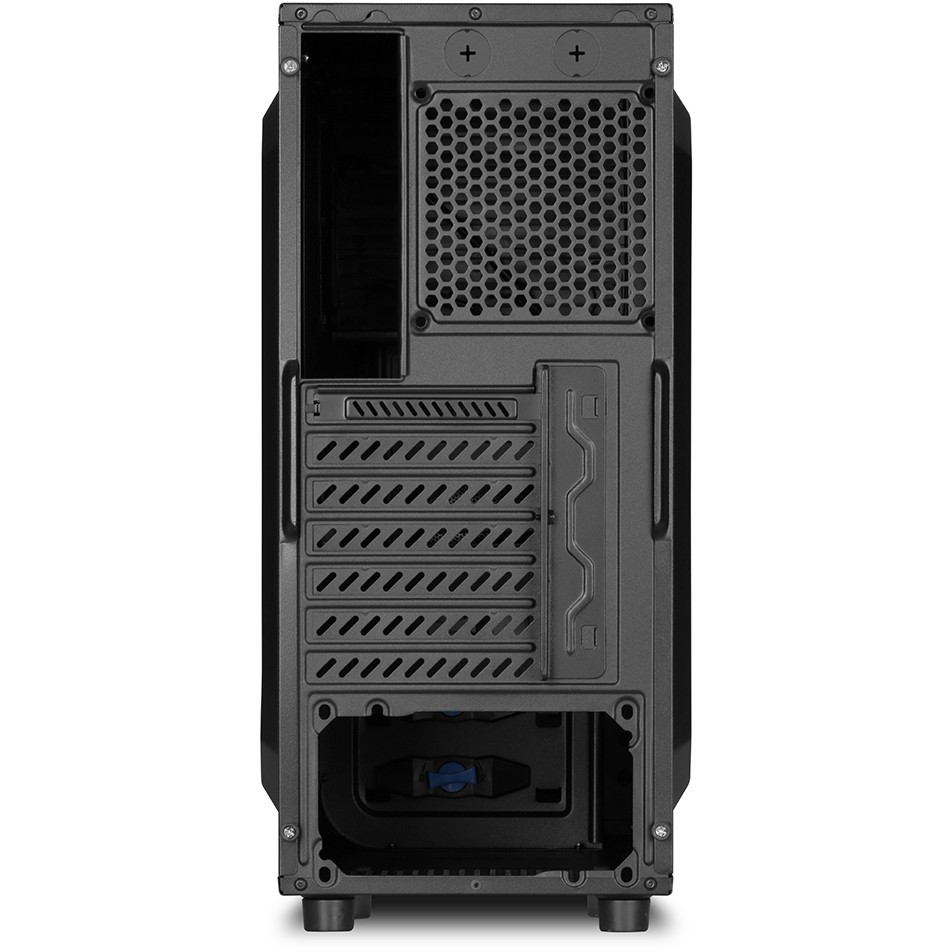 Kasë Sharkoon VS4-V USB3.0 Midi Tower - Zezë - Figura 3