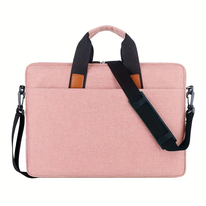 Çantë për Laptop Okade B005 / B53-52 / 14 Inch / Polyester / Shockproof Padding / Trolley sleeve / Lightweight / 37×26x3 cm / Pink