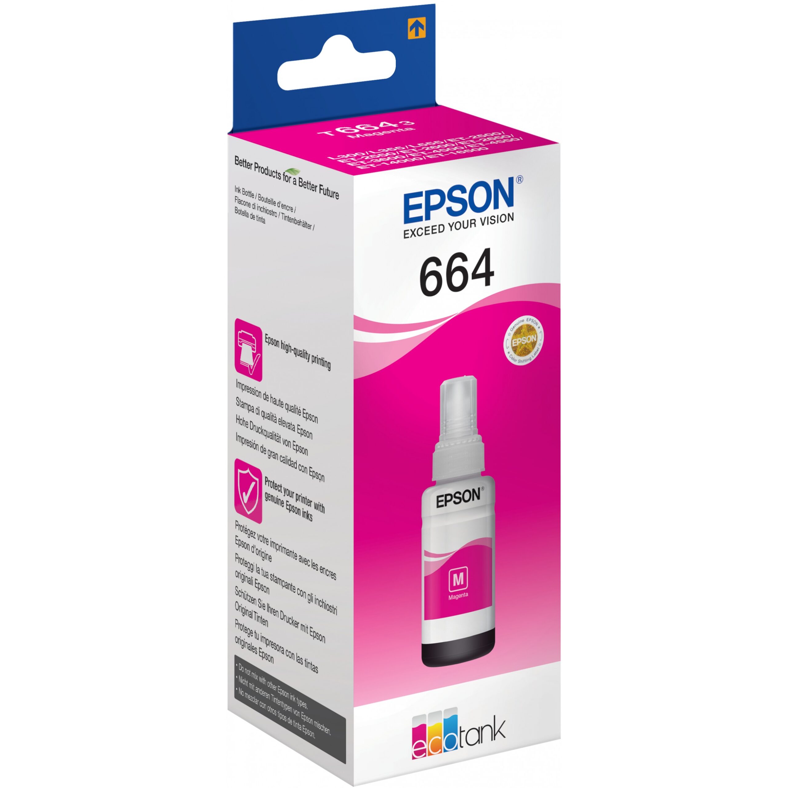 INK / Epson / T6643 / 70 ml – Rozë - Figura 2