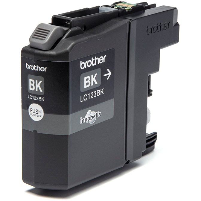INK / Brother / LC-123BK / 600 faqe – Zezë - Figura 2