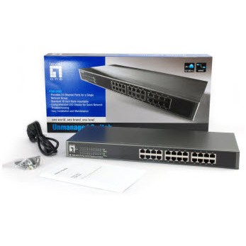 Switch LevelOne FSW-2450 / 24 Porte / 100Mbps - Figura 5