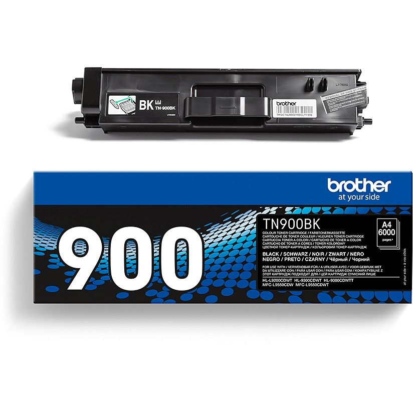 Toner Brother TN-900BK / Origjinal - Zezë - Figura 2