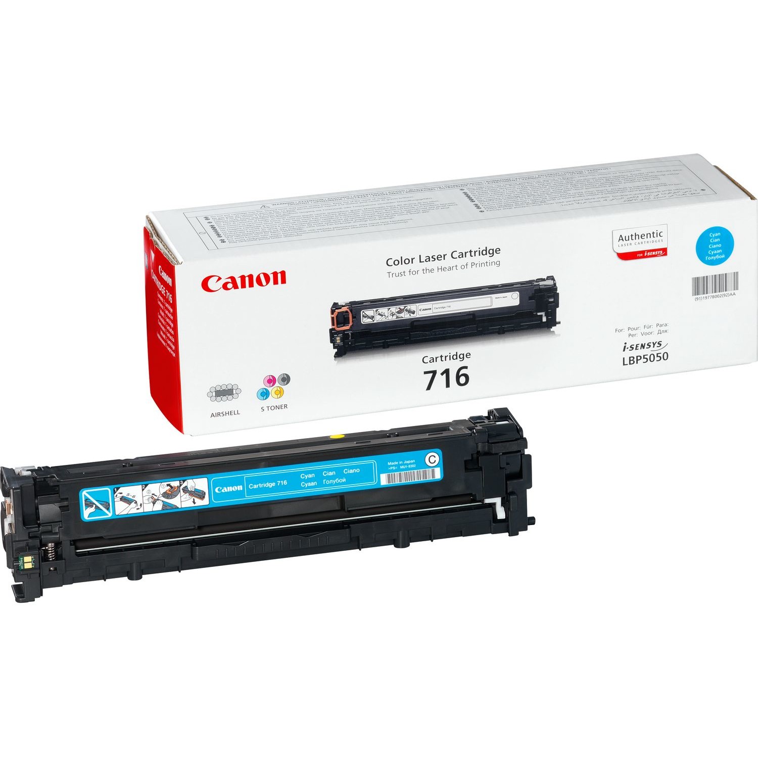Toner Canon 716 C 1500 faqe