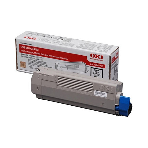 Toner OKI 43865724 / 8.000 faqe – Zezë