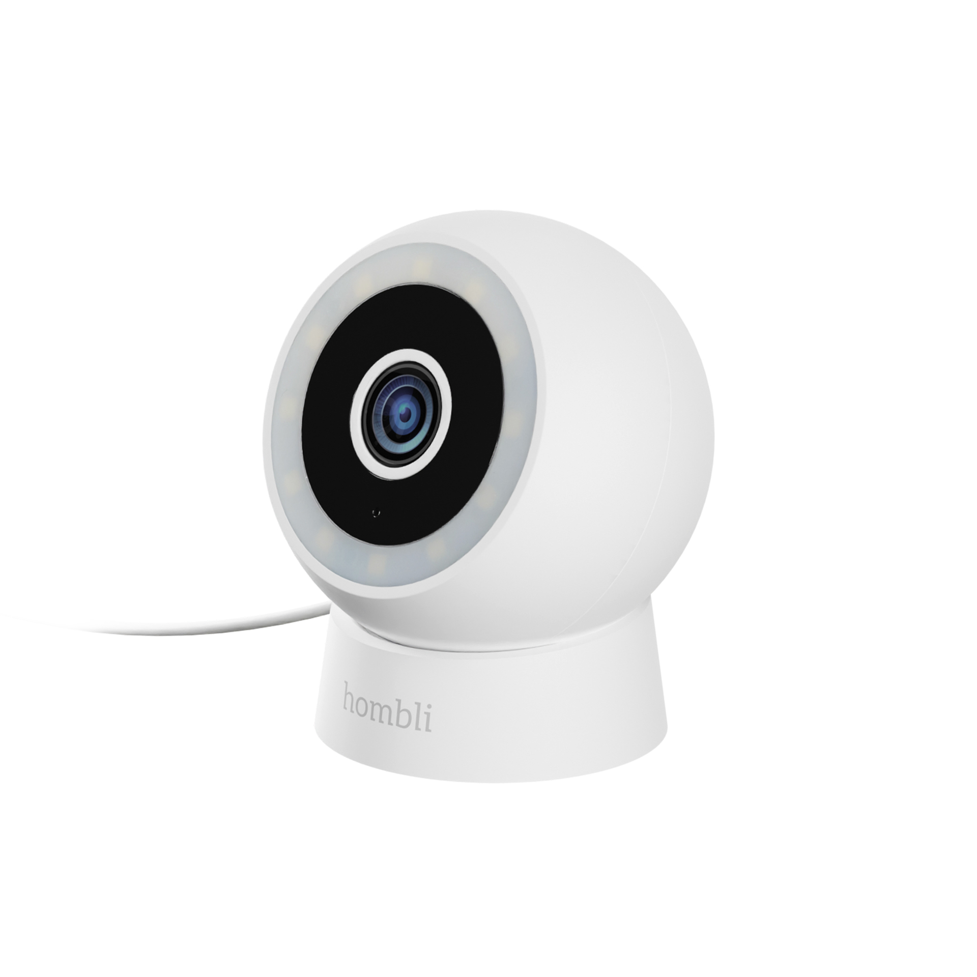 Hombli smarte outdoor Kamera. Compact Cam 2K. weiß