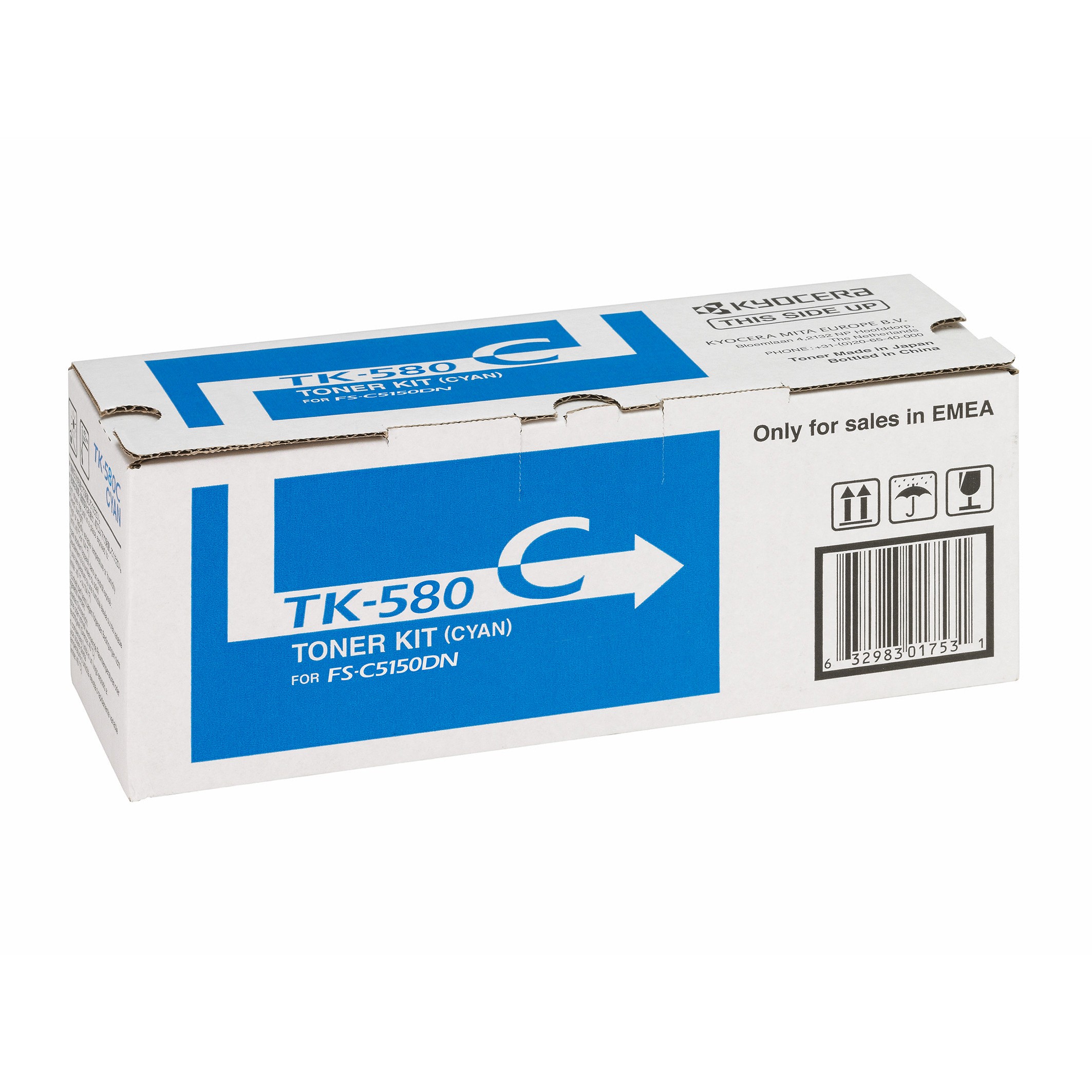 Toner Kyocera TK-580C – Blu - Figura 2