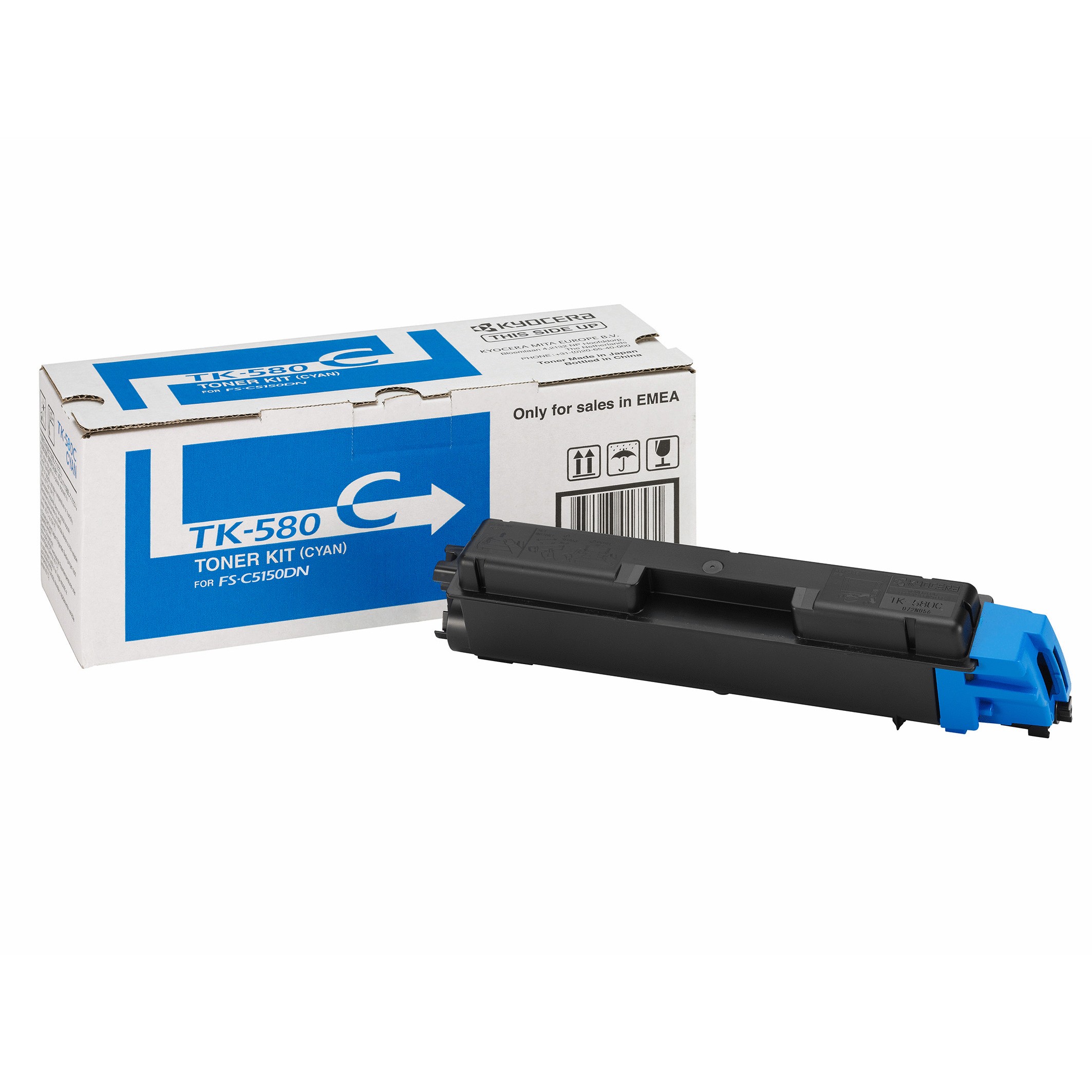 Toner Kyocera TK-580C – Blu - Figura 3