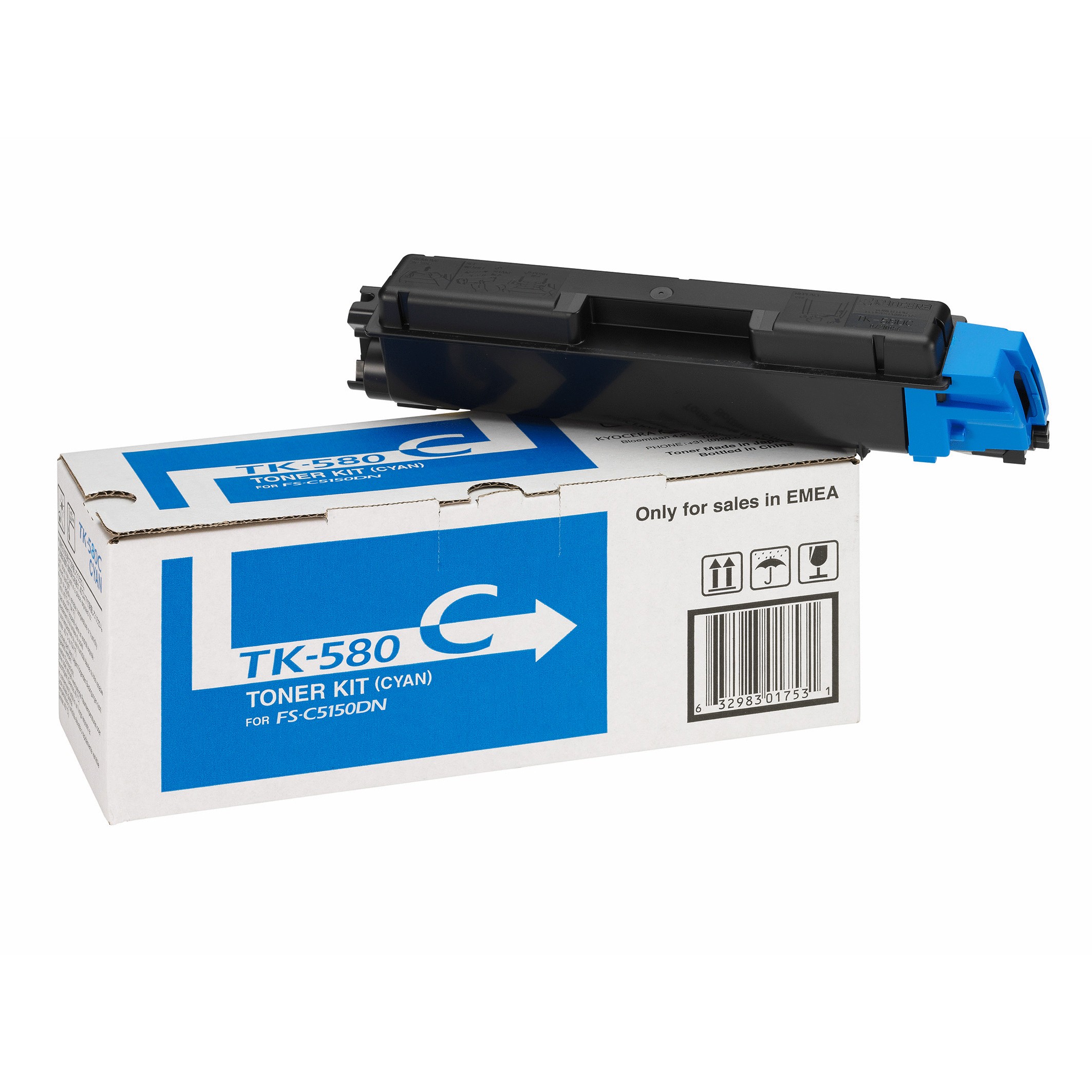 Toner Kyocera TK-580C – Blu - Figura 4