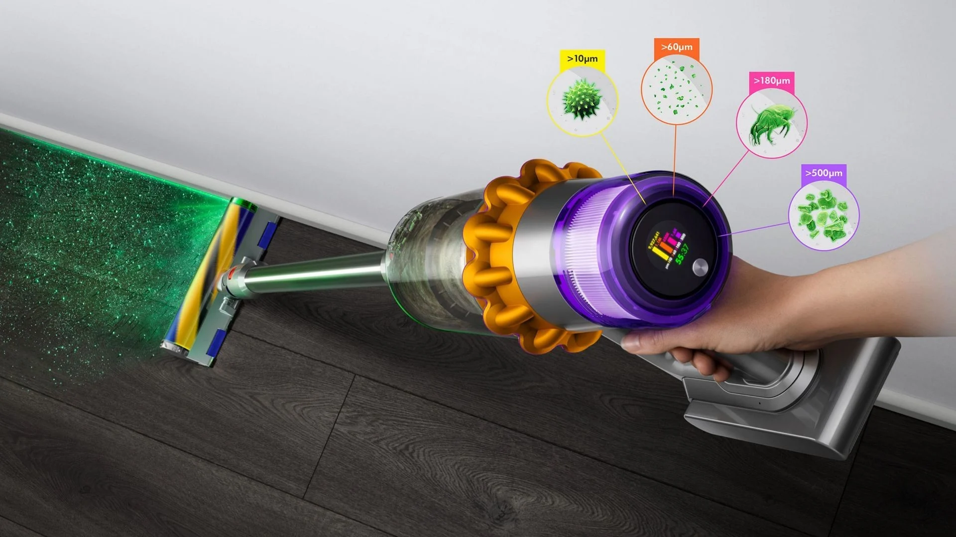 Dyson Stick hoover V15 Detect Absolute - Figura 3