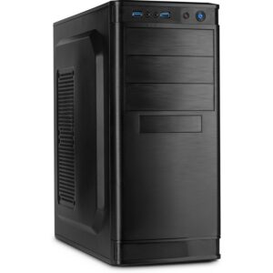 Kasë Inter-Tech IT-5905 Midi Tower - Zezë