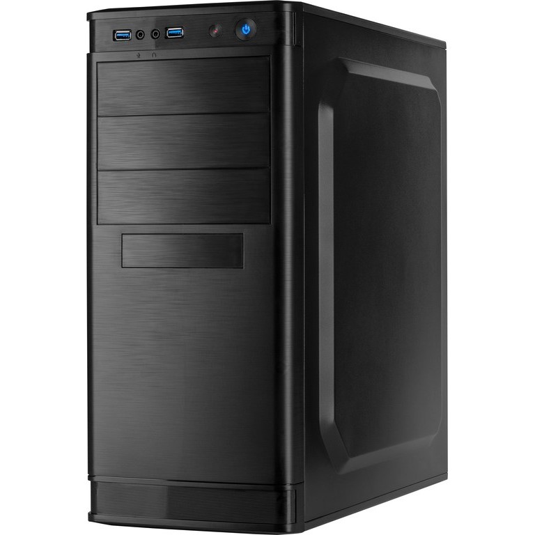 Kasë Inter-Tech IT-5905 Midi Tower - Zezë - Figura 3