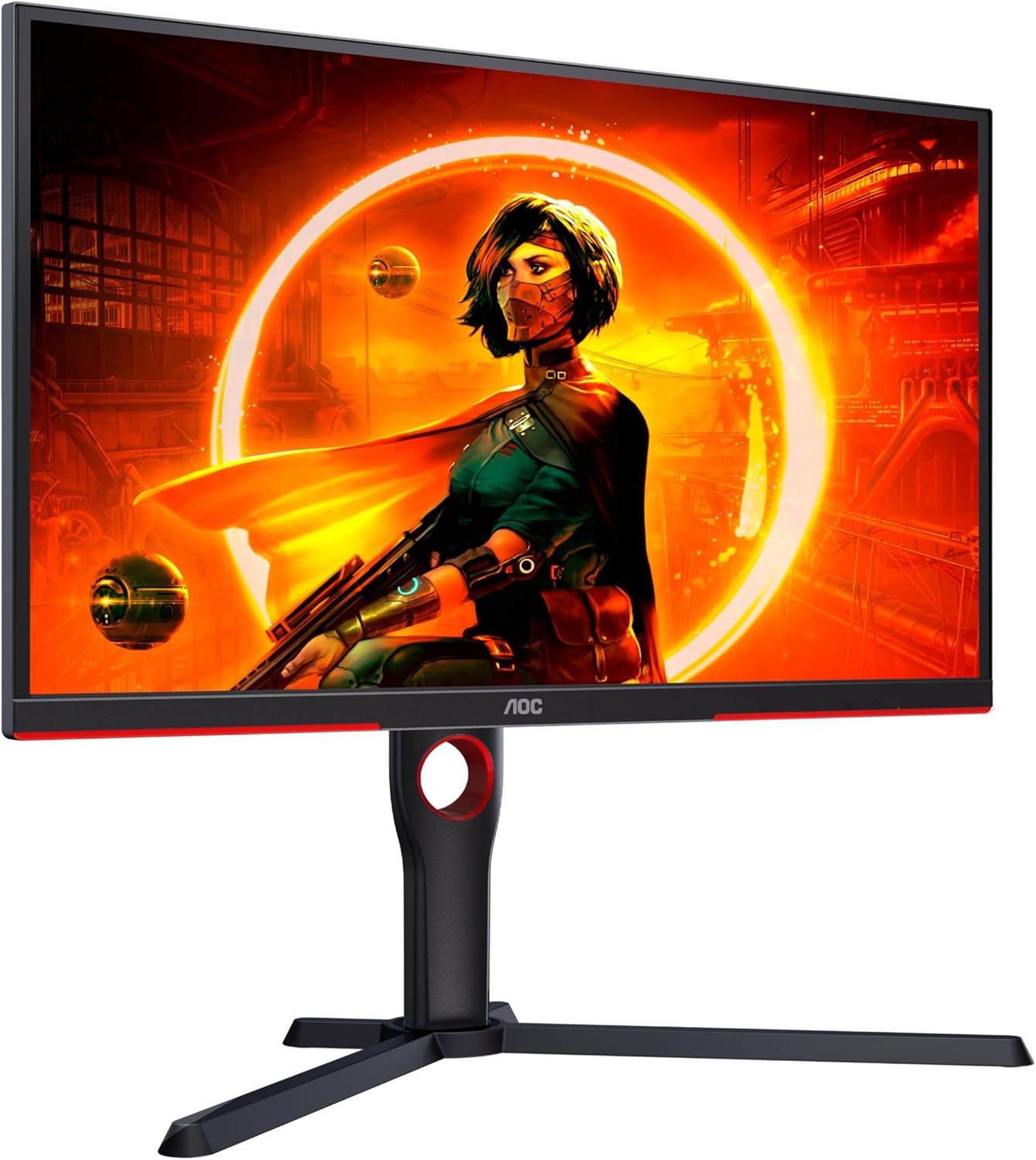 Monitor Gaming AOC G3 25G3ZM/BK / 25" Full HD 240Hz 0.5ms / HDMI, DP - Zi e kuq - Figura 2