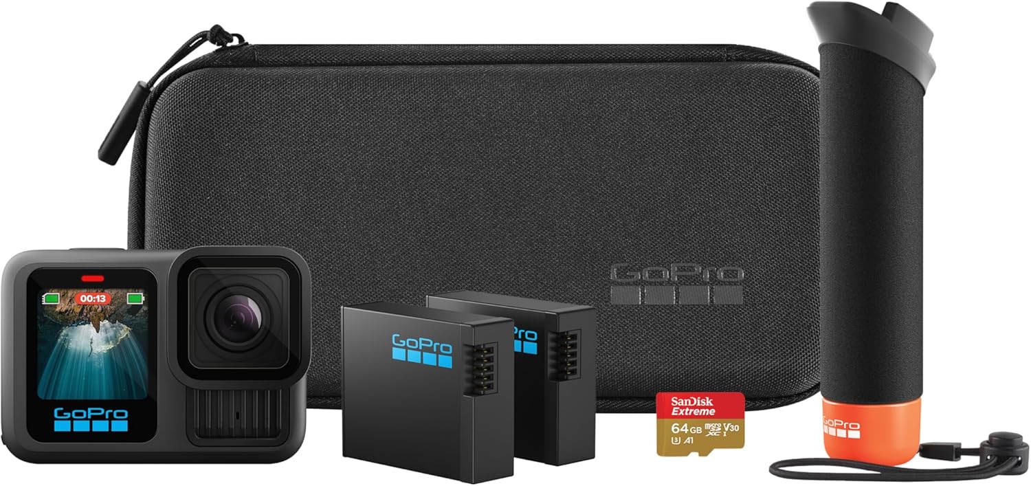 Kamerë digjitale GoPro Hero 13 Bundle - e zezë