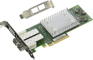Adapter për Rrjet QLogic QLE2692 Host Bus / PCIe 3.0 x8 Low‑Profile / Dual‑Port 16Gb Fibre Channel