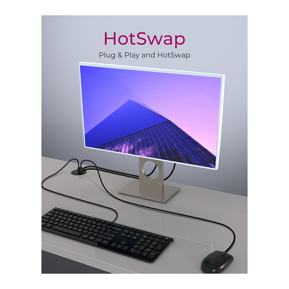 HUB ICY BOX Desktop / 2 Card Readers / Audio In/Out / Charging Function / LED - Figura 2