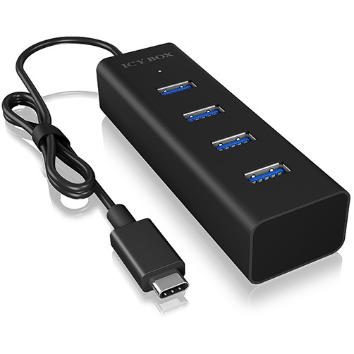 HUB USB ICY BOX IB-HUB1409-C3 / USB-C / 4-Port / 4xUSB 3.0 / I zi - Figura 2