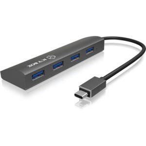 Hub ICY BOX IB-AC6405-C / 4 Porte / 5Gbps