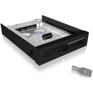 Aksesorë për disqe Anti-Vibration Hot-Swap Frame: 1× 2.5" SATA 6 Gb/s to 1× SATA host, trayless design, for 3.5" drive bay – ICY BOX