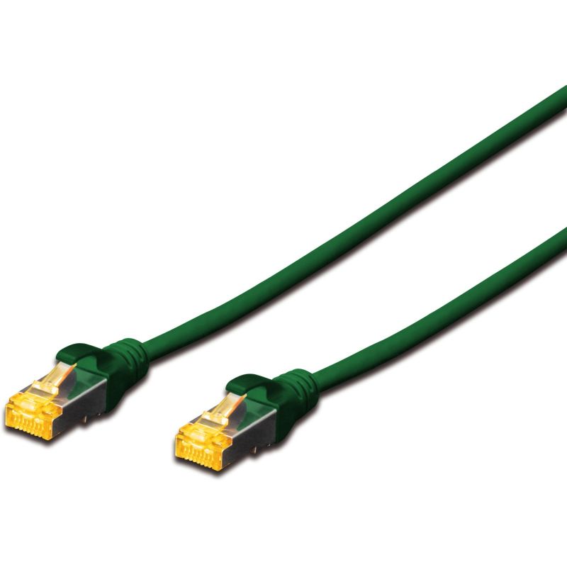 Kabllo për Rrjet DIGITUS Patch Cat6A S/FTP 2xRJ45 2.0m - Gjelbër