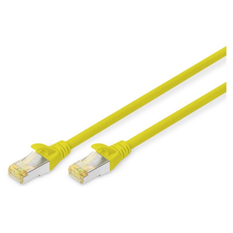 Kabllo për rrjet DIGITUS / CAT 6A / S/FTP / 7 m - Verdhë