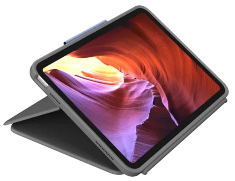 Aksesorë për tablet Logitech Case & Keyboard Rugged Folio iPad / 920‑011200 – Gri - Figura 3