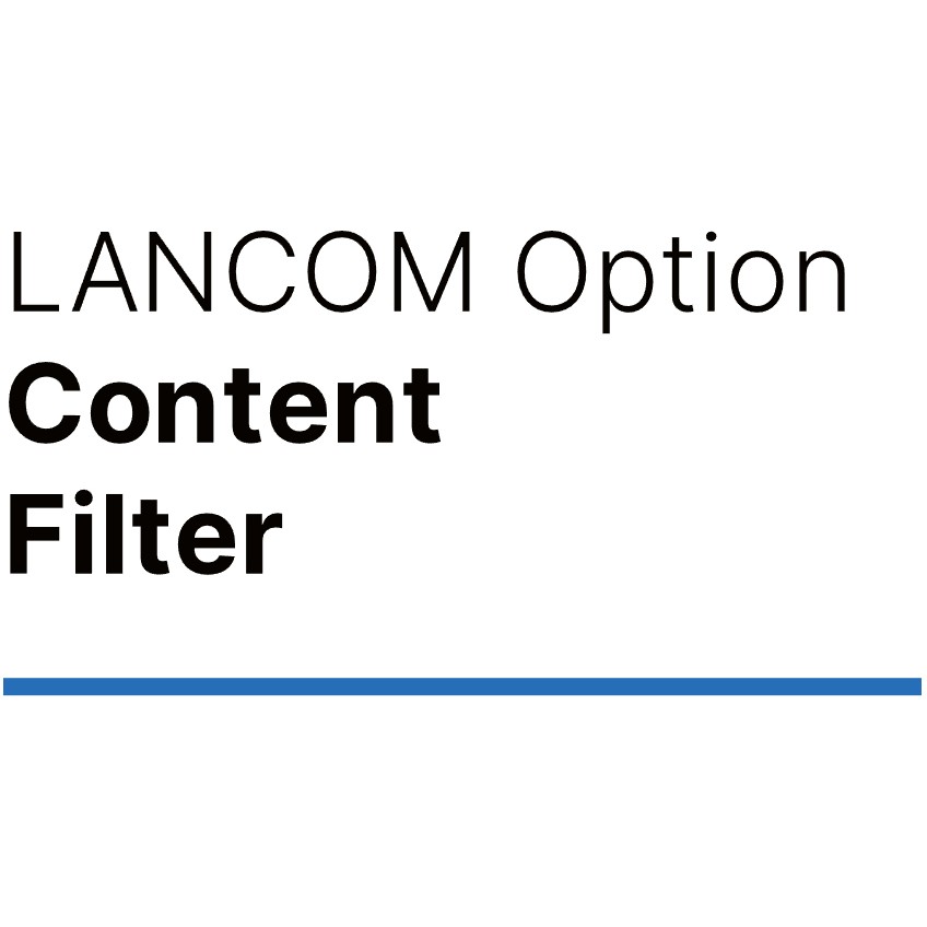 Softuer për Siguri LANCOM Content Filter +10 Option – Licencë 1 Vit