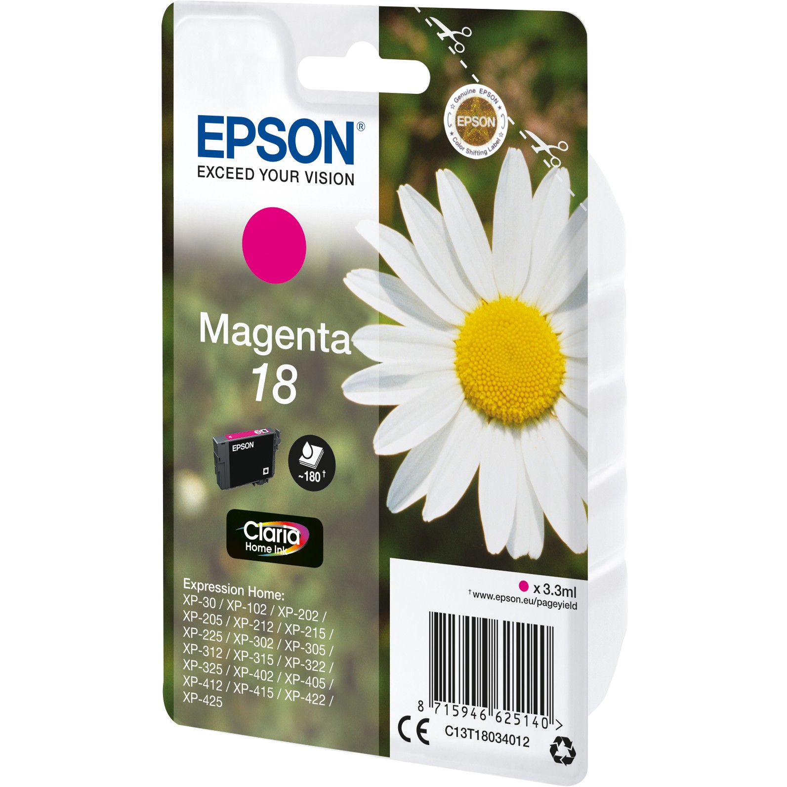 INK / Epson / C13T18034012 – Rozë - Figura 2