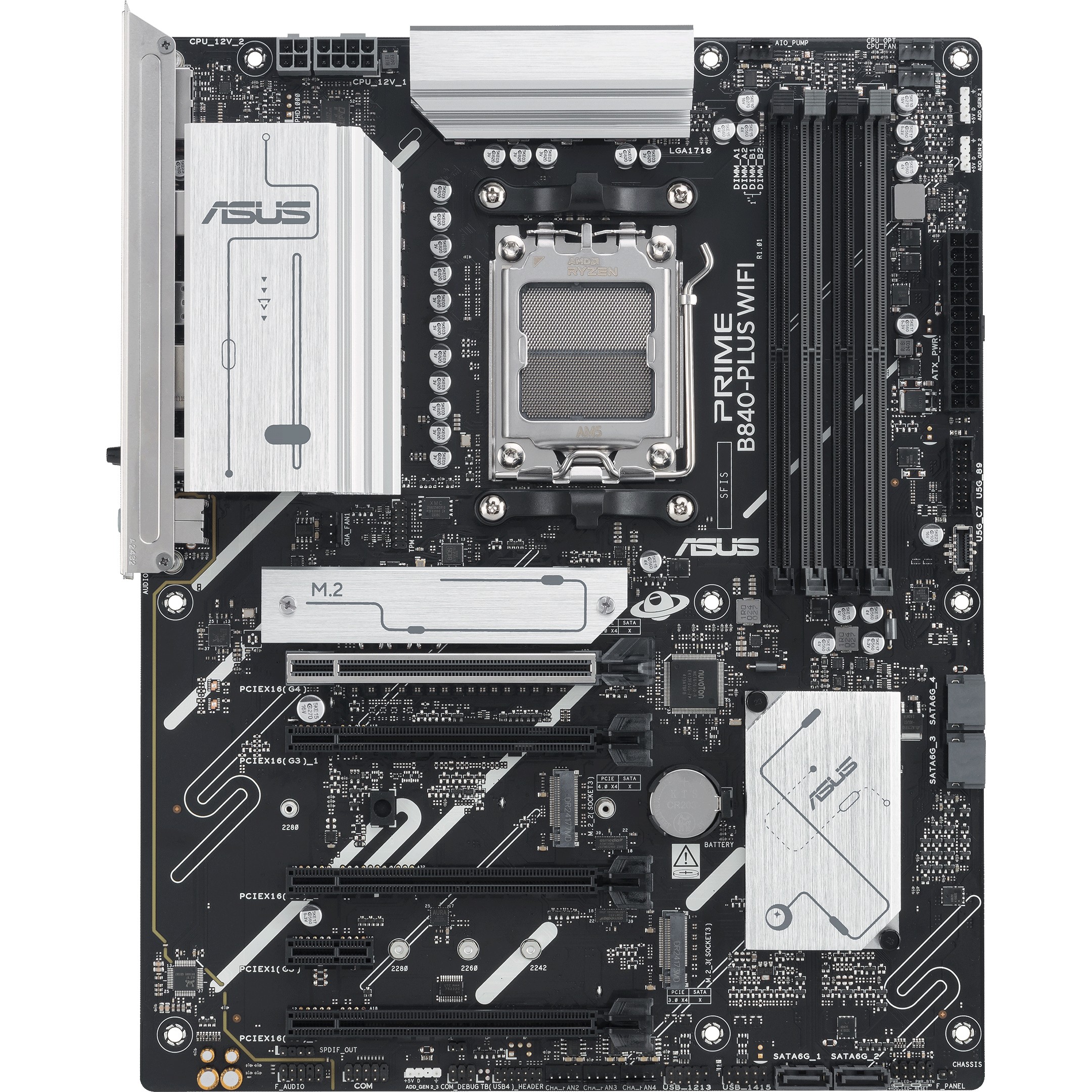Pllakë amë AMD AM5 ASUS Prime B840-PLUS WIFI