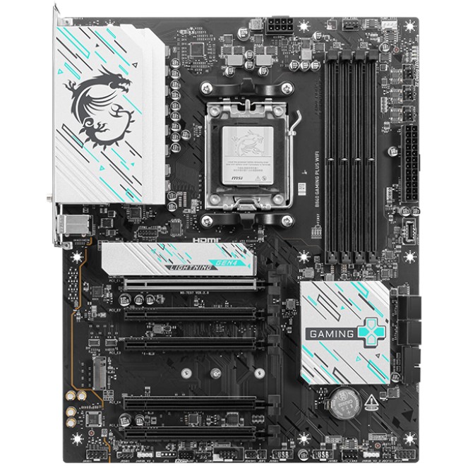 Pllakë amë AMD AM5 MSI B840 GAMING PLUS WIFI - Figura 2