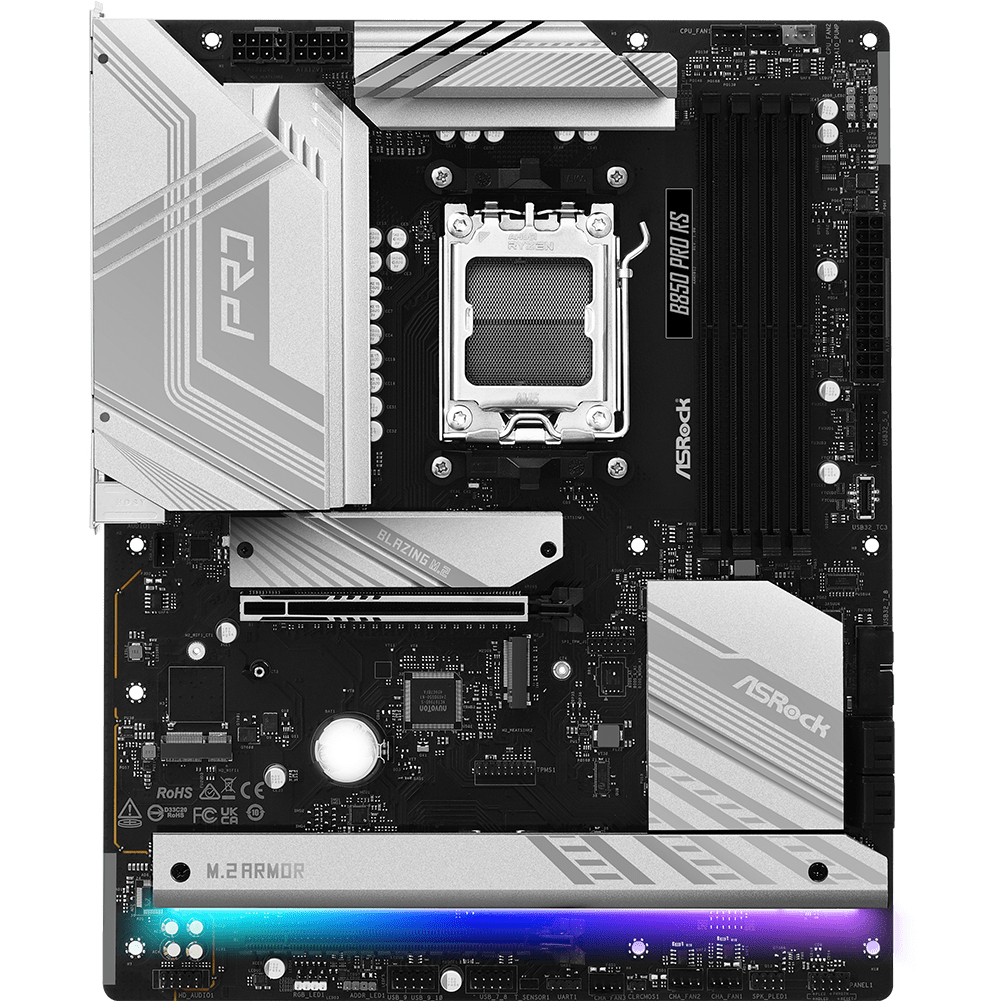 Pllakë Amë AMD AM5 ASROCK B850 Pro RS / ATX / DDR5 / HDMI - Figura 3