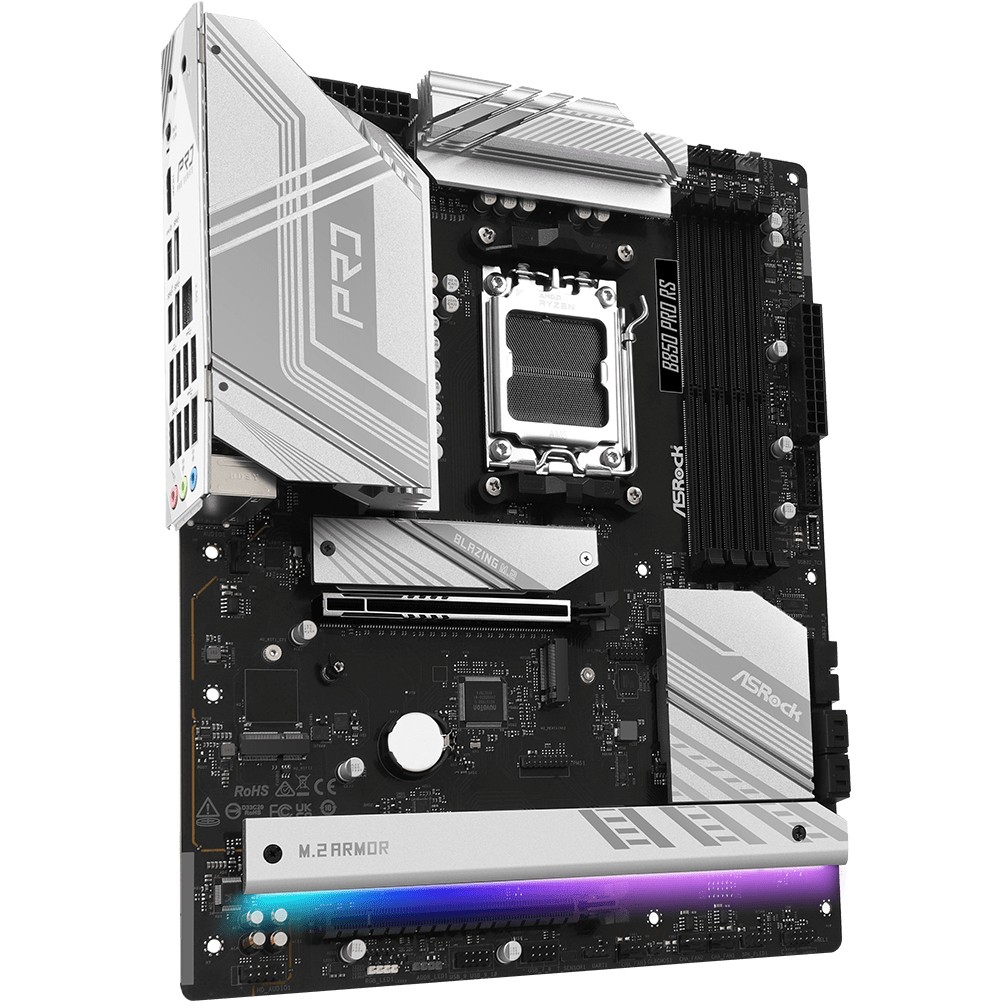 Pllakë Amë AMD AM5 ASROCK B850 Pro RS / ATX / DDR5 / HDMI - Figura 4