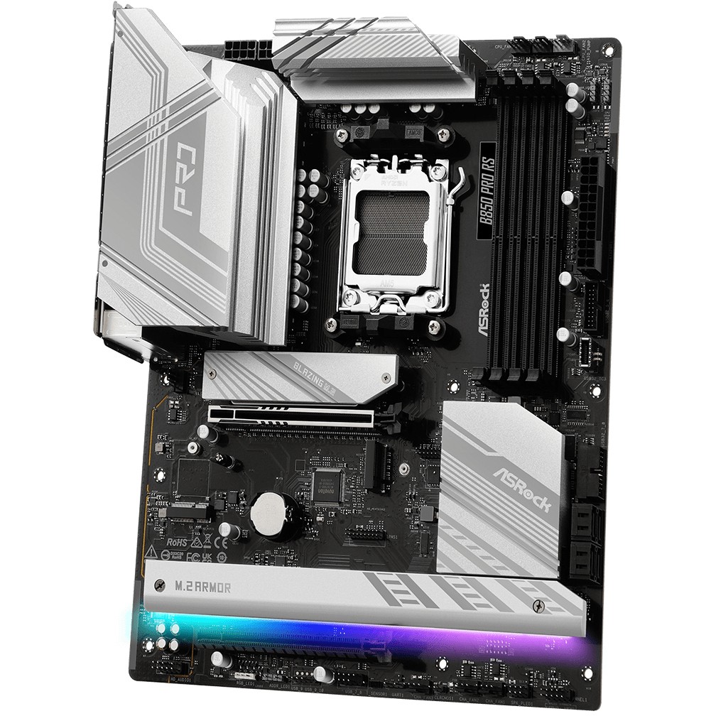 Pllakë Amë AMD AM5 ASROCK B850 Pro RS / ATX / DDR5 / HDMI - Figura 5