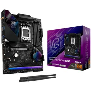 Pllakë Amë AMD AM5 ASROCK B850 Riptide WiFi / DDR5 / ATX / HDMI